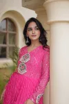 Ka 1275 Faux Georgette Laheriya Print Work Navratri Gown